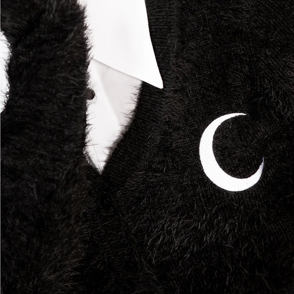 NWT KILLSTAR Crescent Knit Cardigan - Picture 6 of 7